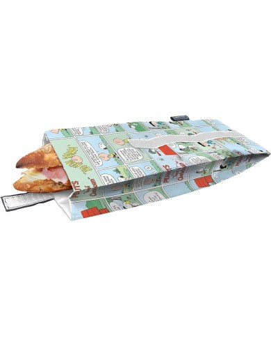 BOLSA REUTILIZ PORTA BOCADILLOS SNOOPY