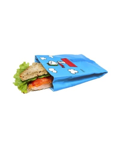BOLSA REUTILIZ PORTA SANDWICHES SNOOPY