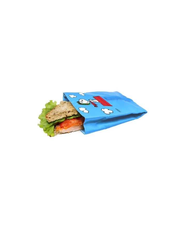 BOLSA REUTILIZ PORTA SANDWICHES SNOOPY