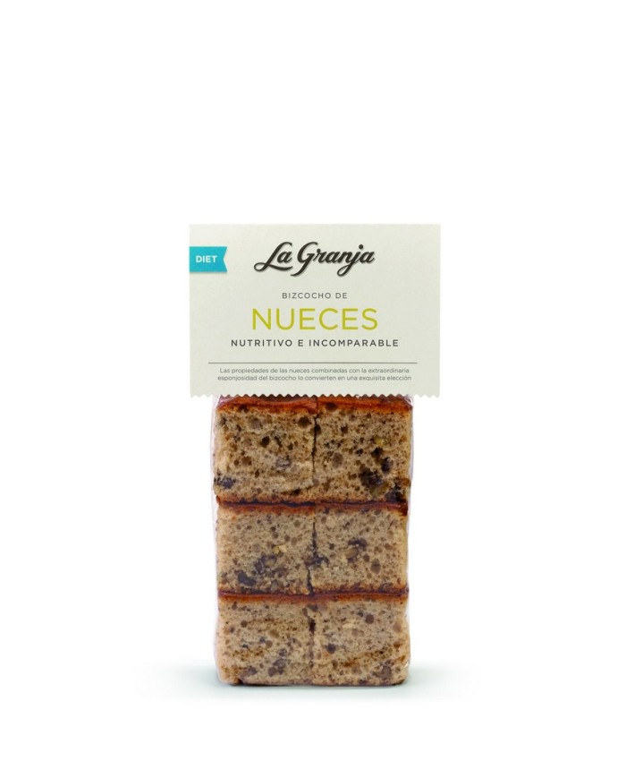BIZCOCHO CON NUECES 350 g