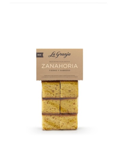 BIZCOCHO CON ZANAHORIA ECO 300 g