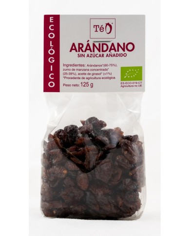 ARANDANO ROJO S/A ECO TEO  125 gr.