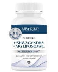 ASHWAGANDHA + MG LIPOS 60 Caps