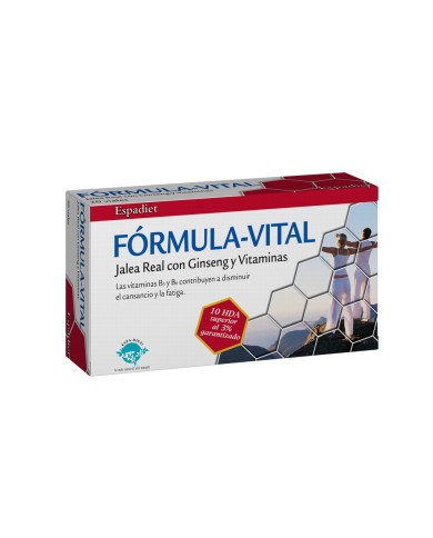 JALEA FORMULA VITAL 20 viales