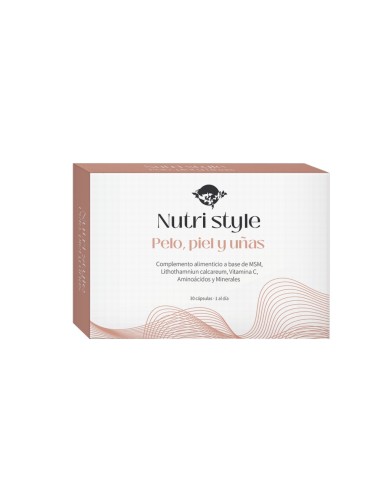 NUTRI STYLE Pelo+Piel+Uñas 30 Cáp.
