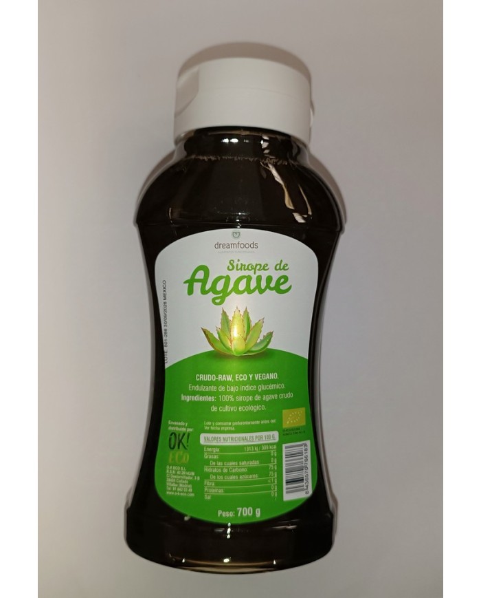 SIROPE AGAVE CRUDO BIO 700 GR