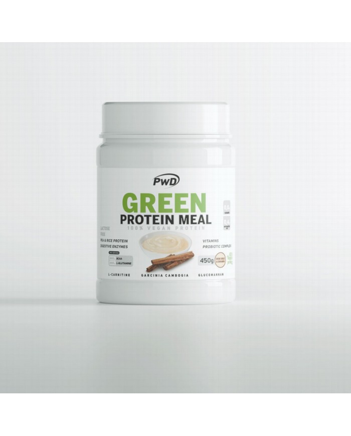 GREEN PROTEIN VEGAN 450 gr natillas canela