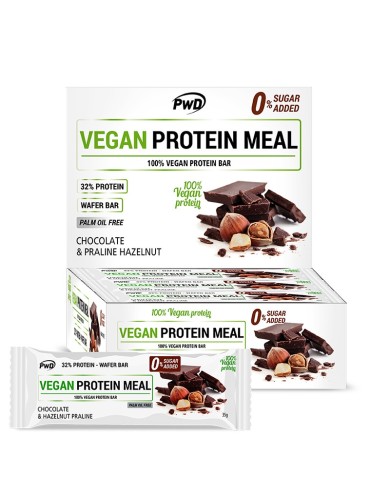 BARRITAS VEGAN PROT (12x35 gr) Choco avell