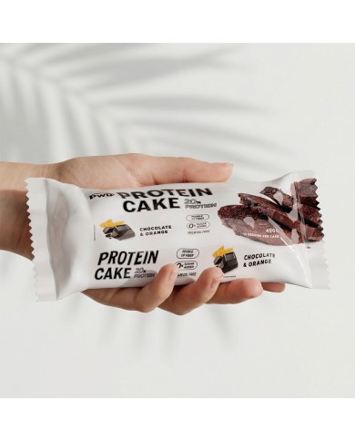 PROTEIN CAKE 400 gr Bizcocho choco naranja