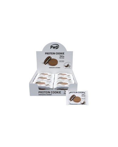 PROTEIN COOKIE 34% Choco y coco 18x30 g