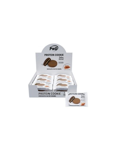 PROTEIN COOKIE 34% choco&S.caramel 18x30g