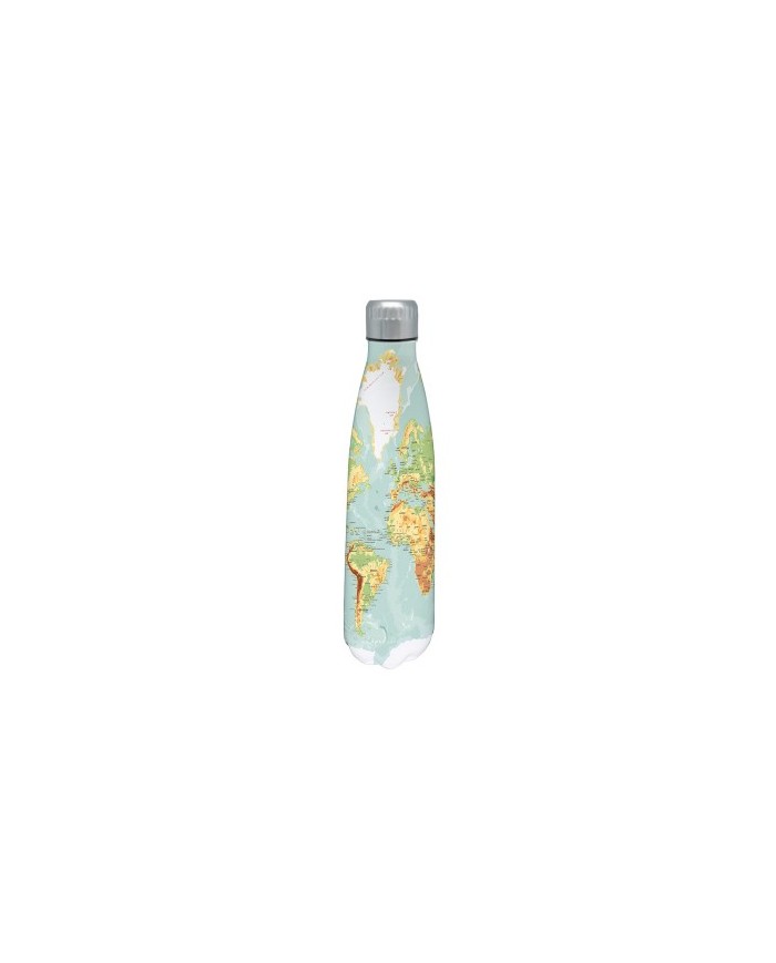 BOTTLE AC. INOX.  MAPAMUNDI 750 ML