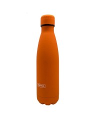 BOTTLE AC. INOX. NARANJA 500 ML