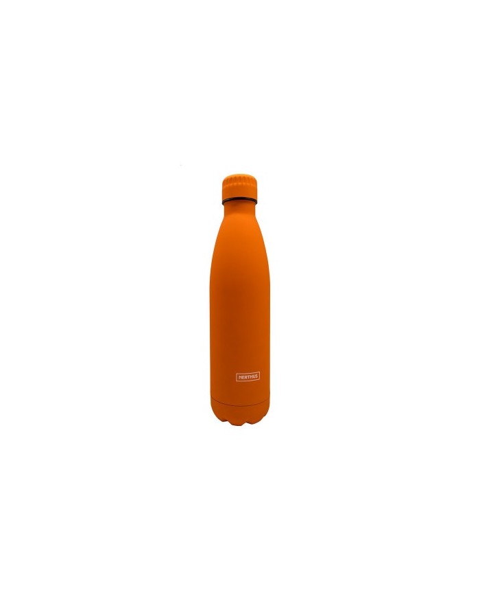 BOTTLE AC. INOX. NARANJA  750 ML