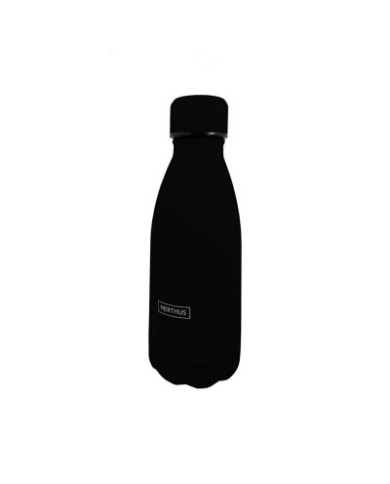 BOTTLE AC. INOX. NEGRA 350 ML
