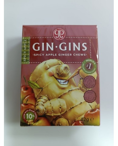 CARAMELOS JENGIBRE MANZANA 42 g