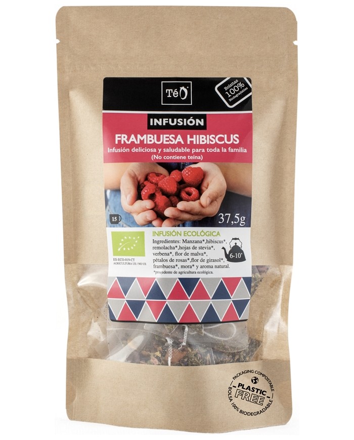 INFUSION FRAMBUESA HIBISCUS 15x37.5 ECO