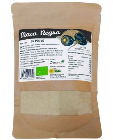 MACA NEGRA POLVO BIO 200 g