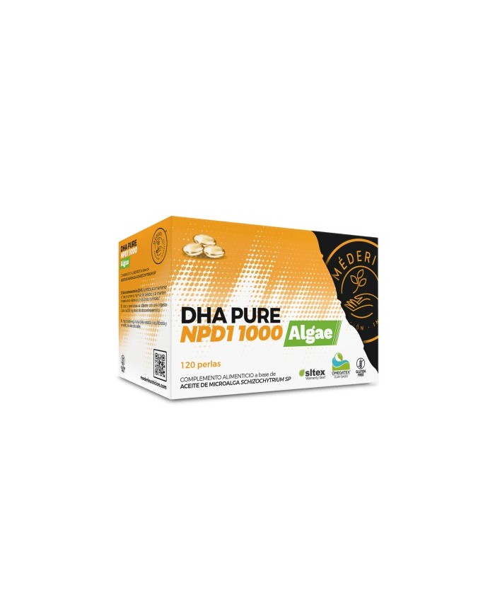 DHA PURE NPD1 1000 ALGAE 120 Perlas