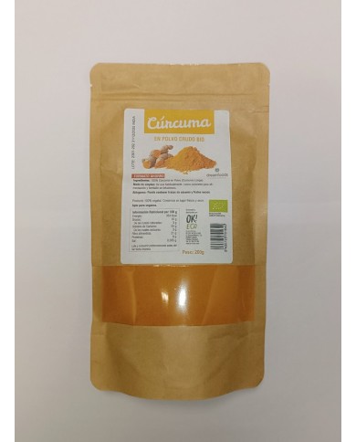 CURCUMA POLVO BIO 200 GR