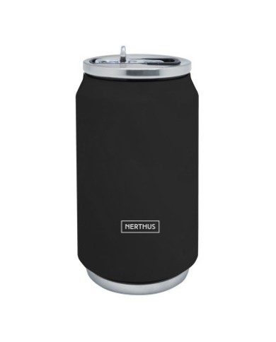 LATA ACERO NEGRO 330 ML