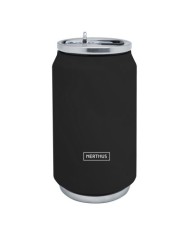 LATA ACERO NEGRO 330 ML