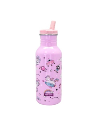 BOTTLE INFANT PAJITA UNICORNIOS 500 ML