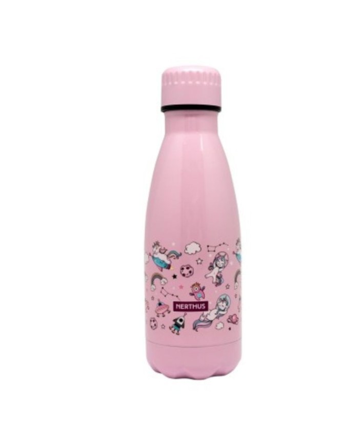 BOTTLE AC. INOX.UNICORNIOS 350 ML
