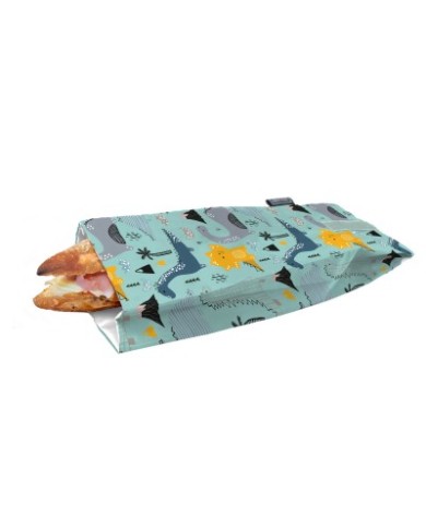 BOLSA REUTILIZ PORTA BOCAD DINOSAUR