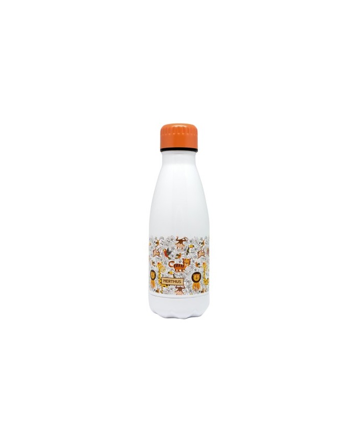 BOTTLE AC. INOX.LEONES 350 ML