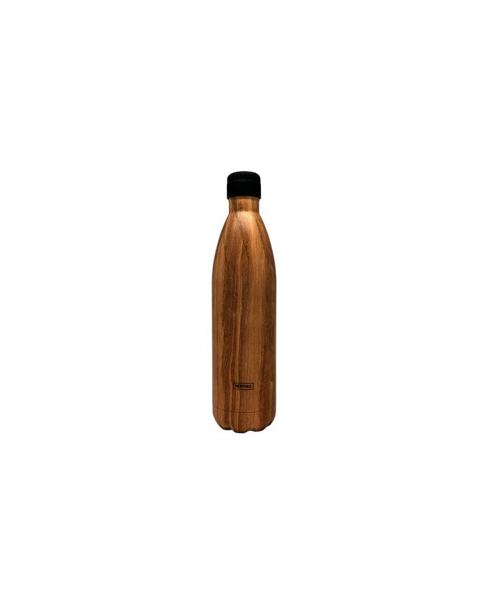 BOTTLE AC. INOX.MADERA 1000 ml