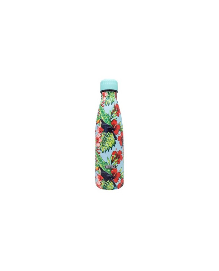 BOTTLE AC. INOX. TUCANES Y LOROS 500 ML