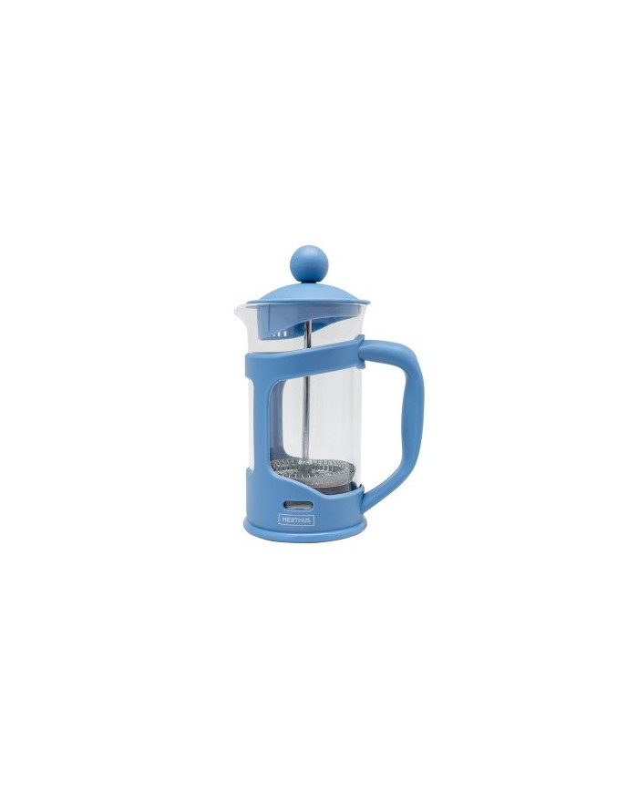 CAFETERA FRANCESA EMBOLO 350 ml AZUL