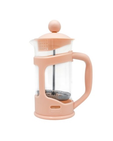 CAFETERA FRANC EMBOLO 350 ml Rosa