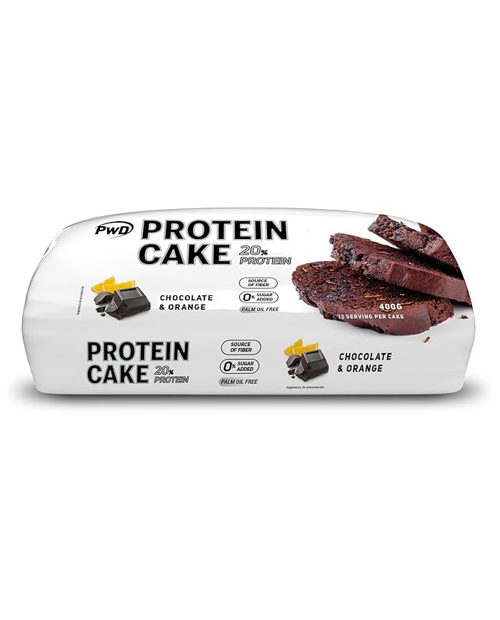 PROTEIN CAKE 400 gr Bizcocho choco naranja