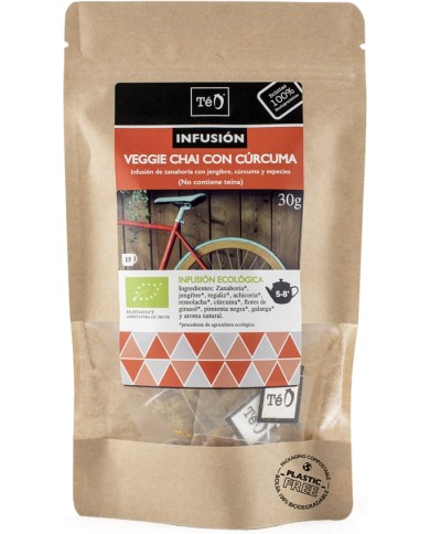 INFUSION VEGGIE CHAI + CURCUMA  ECO