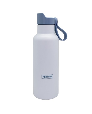 BOT ACERO DOB PARED Click&drink 500ml azul