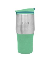 TAZA TERMO DOB.PARED400 ML VERDE
