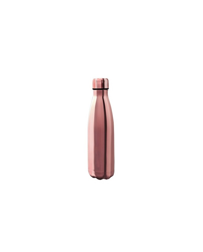BOTTLE AC. INOX. METAL ORO ROSA 500 ML