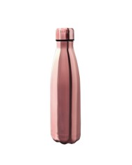 BOTTLE AC. INOX. METAL ORO ROSA 500 ML