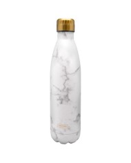 BOTTLE AC. INOX MARMOL BLANCO 750 ML