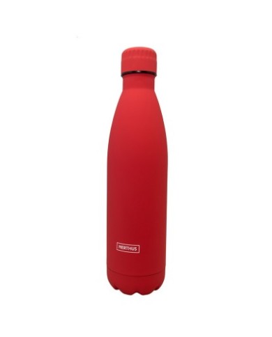 BOTTLE AC. INOX. ROJA  750 ML
