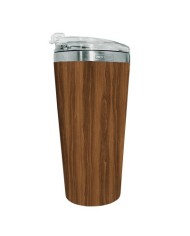TAZA TERMO D. PARED  MADERA 500 ML