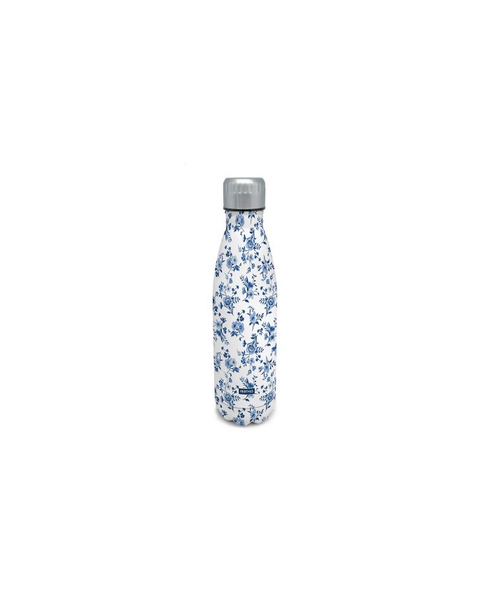 BOTTLE AC. INOX. FLORES 500 ML