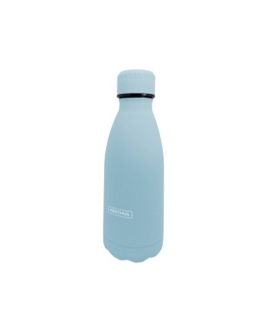 BOTTLE AC. INOX. AZUL CLARO 350 ML