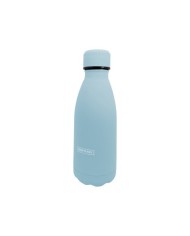 BOTTLE AC. INOX. AZUL CLARO 350 ML