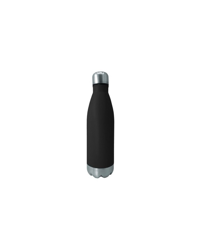 BOTTLE AC. INOX. NEGRO 750 ML