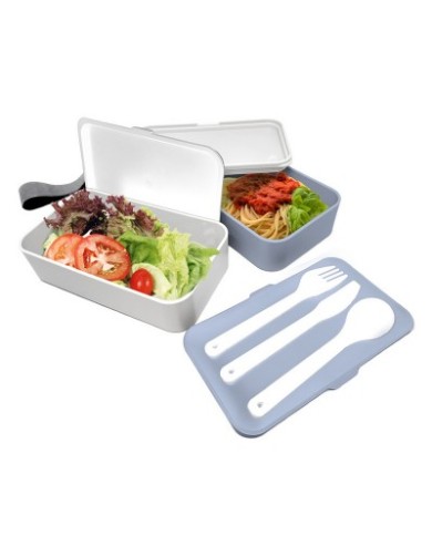 TARTERA DOBLE AZUL 2x500 ML