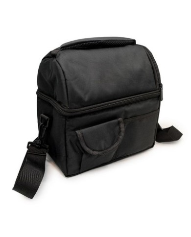 BOLSA TERMICA PORTA ALIMENT DOBL NGR
